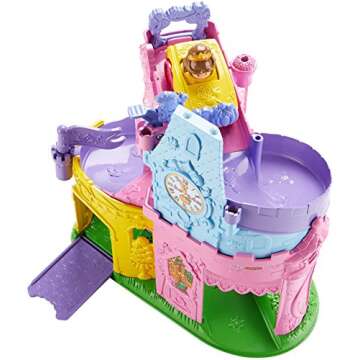 Fisher-Price Little People Disney Princess, Wheelies Playset Doll