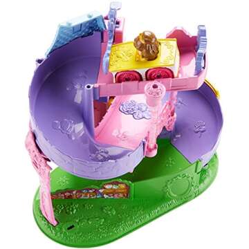 Fisher-Price Little People Disney Princess, Wheelies Playset Doll