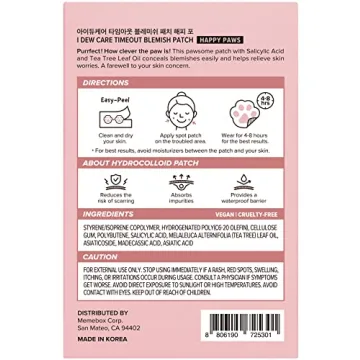 I DEW CARE Hydrocolloid Acne Pimple Patch - Cute & Effective