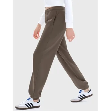 PUMIEY Womens Sweatpants Soft High Waisted Jogger Pants