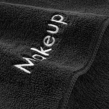 Arkwright Makeup Towels - Pack of 6 - Ultra Soft & Gentle Microfiber Coral Fleece Washcloth Face Mak...