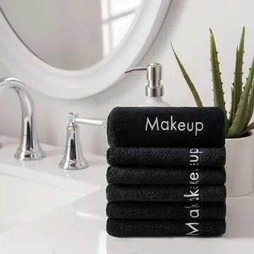 Arkwright Makeup Towels - Ultra Soft Microfiber Set of 6