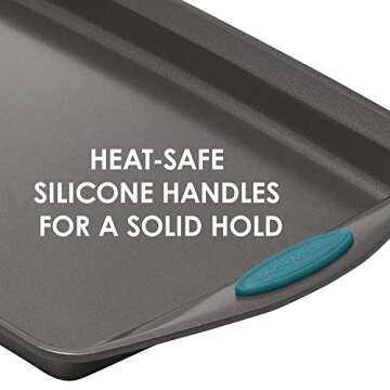 Rachael Ray 24-Cup Nonstick Mini Muffin Pan with Grips