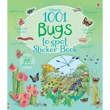 1001 Bugs to Spot Sticker Book for Kids' Fun Learning