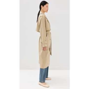 Joe's Jeans Women's The Elizabeth Trench Coat, Biscotti