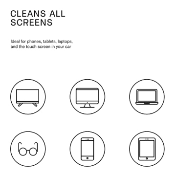 Orange Screen Cleaner with Refill for iPhone 15 and 14