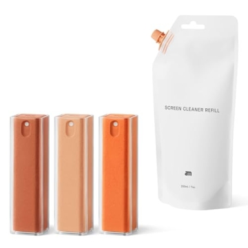 Orange Screen Cleaner with Refill for iPhone 15 and 14