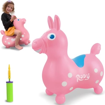 Shop GYMNIC Pastel Pink Rody Horse for Toddlers