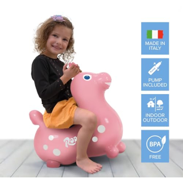 Shop GYMNIC Pastel Pink Rody Horse for Toddlers