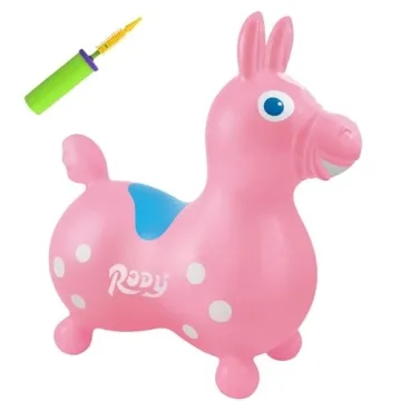 Shop GYMNIC Pastel Pink Rody Horse for Toddlers