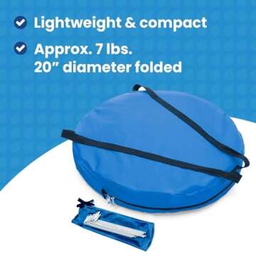 WeatherPod® Original Pop-Up Weather Shelter for Outdoor Comfort