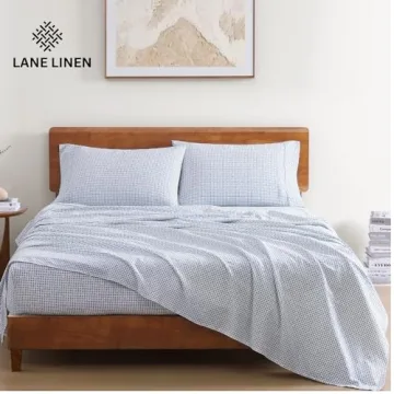 Discover LANE LINEN Organic Twin XL Sheets Set Now