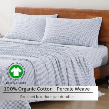 Discover LANE LINEN Organic Twin XL Sheets Set Now
