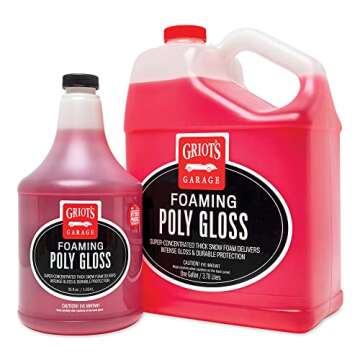Griot's Garage B3303 BOSS Foaming Poly Gloss 35oz, RED