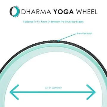 Dharma Yoga Wheel - Enhance Your Flexibility & Strength