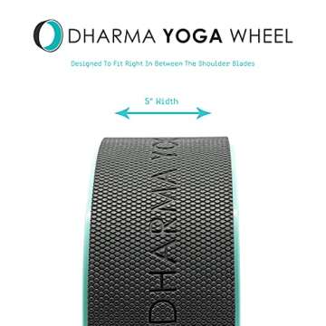 Dharma Yoga Wheel - Enhance Your Flexibility & Strength