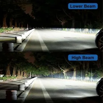 Bright H4 30000LM Xenon White Bulbs - 2 Pack