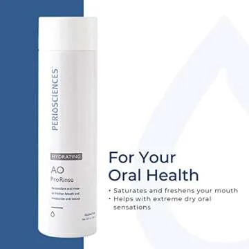 PerioSciences AO ProRinse Hydrating Oral Rinse with Antioxidants – Moisturizing Mouth Rinse for Gu...