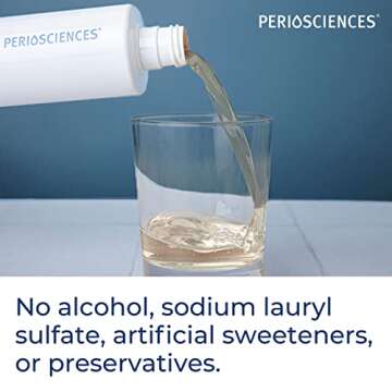 PerioSciences AO ProRinse Hydrating Oral Rinse with Antioxidants – Moisturizing Mouth Rinse for Gum Health & Oral Care – Fluoride-Free Mouthwash for Dry Mouth Sensations (10 Fl Oz / 300ml)