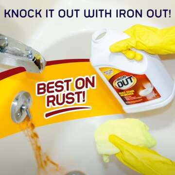Iron OUT Rust Stain Remover Powder 4.75 lb - Multi-Surface Cleaner