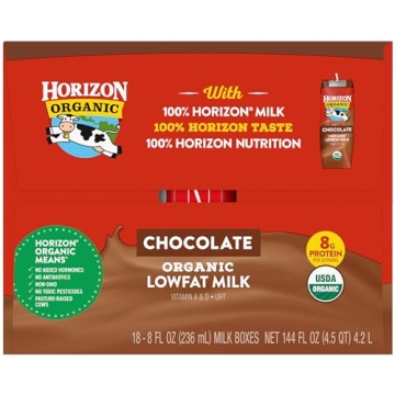 Horizon Organic 1% Low Fat Shelf-Stable Milk Boxes