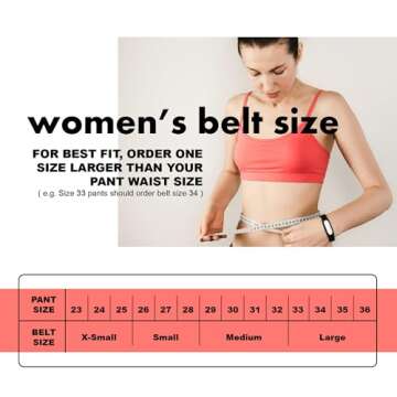 Earnda Women's Skinny Waist Belts for Jeans Dress, PU Leather Pin Buckle Thin Belt 2 Pack Black&Brown Medium