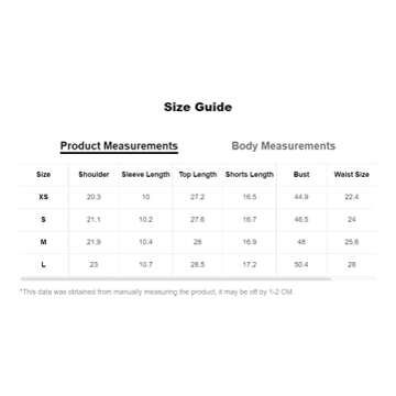 MakeMeChic Women's Summer Lounge Sets 2 Piece Ribbed Short Sleeve Top and Biker Shorts Set Tracksuits Khaki S