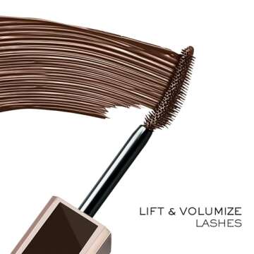 Lancôme Lash Idôle Lash-Lifting & Volumizing Mascara - Brown Mascara for Instant Volume, Length & Lift - Smudge Proof & Up To 24H Wear - Brown