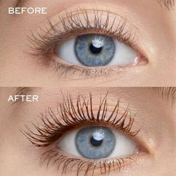 Lancôme Lash Idôle Lash-Lifting & Volumizing Mascara - Brown Mascara for Instant Volume, Length & Lift - Smudge Proof & Up To 24H Wear - Brown