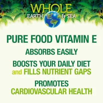 Whole Earth & Sea Non-GMO Sunflower Vitamin E Supplement
