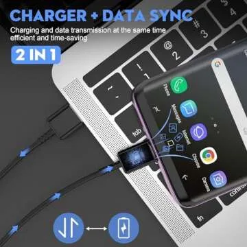 for Samsung Charger Fast Charging Cord 6FT Type C Charger USB Wall Charger Block Android Phone Charger for Samsung Galaxy A16 A15 A55 A54 S10 S10+ S20+ S21 S22 S23 S24 S25 Plus/Ultra/FE,Note 20/10/9/8