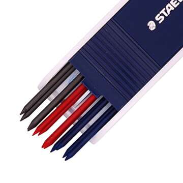 Staedtler Mars Carbon Lead 12 x 2 mm HB Color Mix for Creative Projects