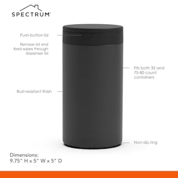 Spectrum Disinfecting Wipes Holder - Stylish & Practical