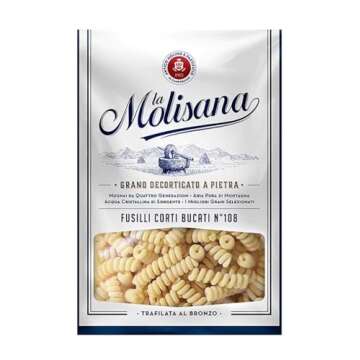 La Molisana Pasta Fusilli Bucati Cort, 1 Pound (Pack of 1)