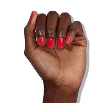 LONDONTOWN Nail Veil #8 Enhancing Sheer Poppy Red Polish