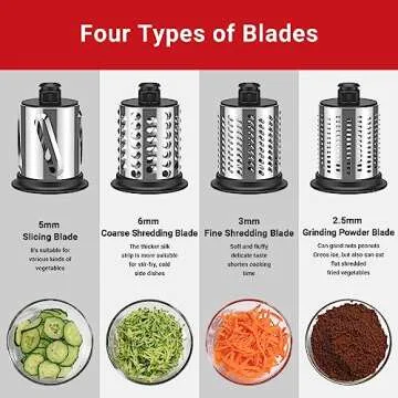 GVODE Slicer Shredder Kit for KitchenAid Mixers