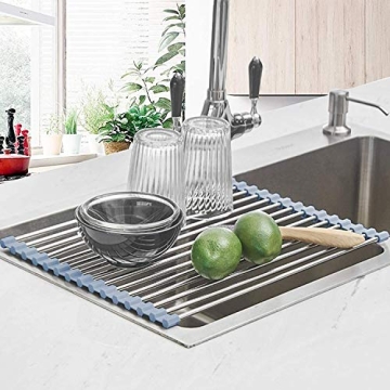 Seropy Roll-Up Dish Drying Rack Kitchen Space Saver
