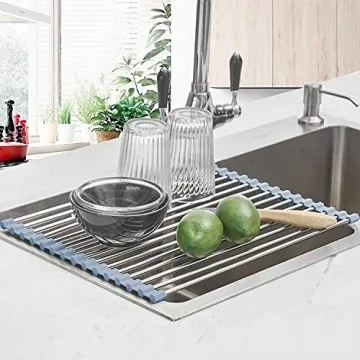 Seropy Roll-Up Dish Drying Rack Kitchen Space Saver