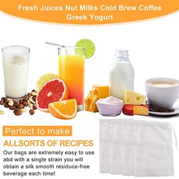Kimmama Nut Milk Bag - Eco-Friendly Strainer for Kitchen