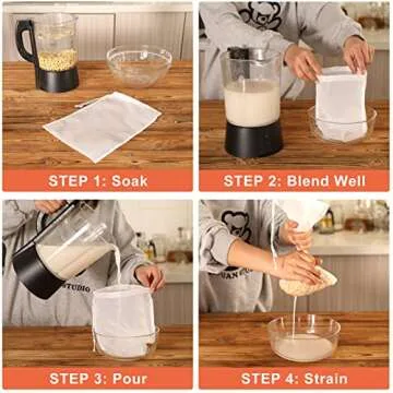 Kimmama Nut Milk Bag - Eco-Friendly Strainer for Kitchen