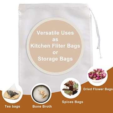 Kimmama Nut Milk Bag - Eco-Friendly Strainer for Kitchen