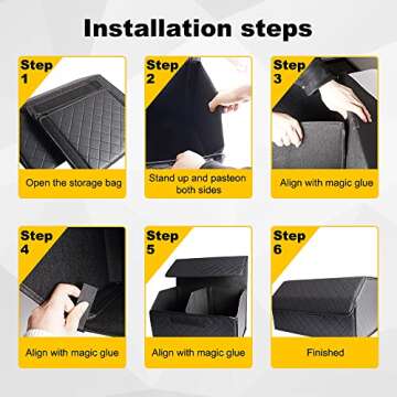 Versatile Folding Organizer for SUV or Garage Storage