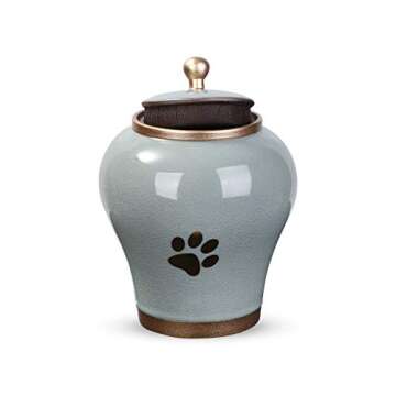 Stylish Youdear Pet Urn for Dog and Cat Ashes