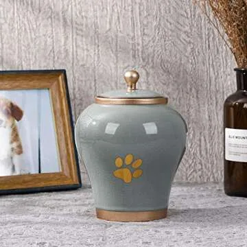Stylish Youdear Pet Urn for Dog and Cat Ashes