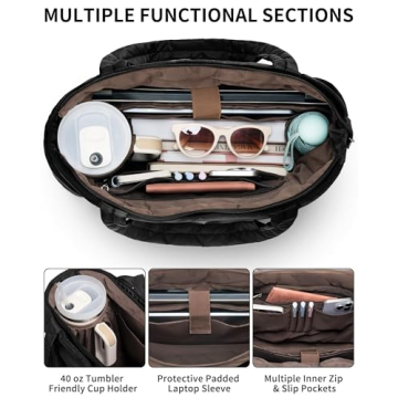 Lightweight Puffy Tote Bag for Women - Bagstellar