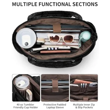 Lightweight Puffy Tote Bag for Women - Bagstellar