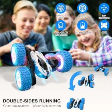 Epstur RC Stunt Car - 360° Double-Sided Fun for Everyone