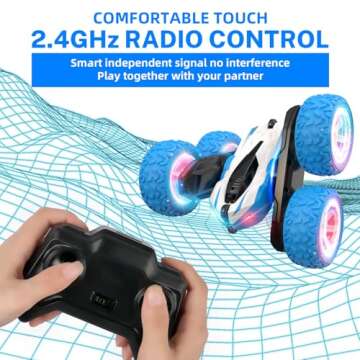 Epstur RC Stunt Car - 360° Double-Sided Fun for Everyone