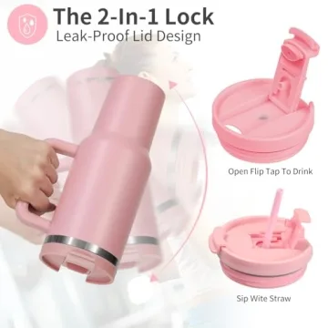 Labulabla 40oz Tumbler - Insulated and Leak Proof