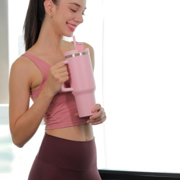 Labulabla 40oz Tumbler - Insulated and Leak Proof